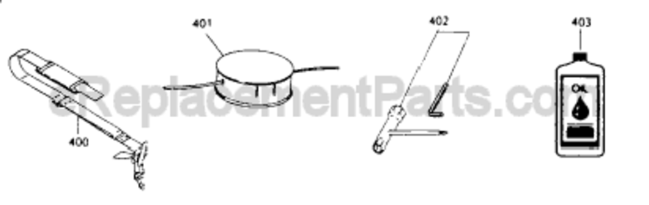 Part Location Diagram of B-60109 Makita Trimmer Head