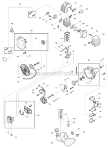 Part Location Diagram of 0200069920 Makita Washer M6