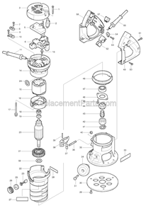 Part Location Diagram of 323968-6 Makita Support Pin