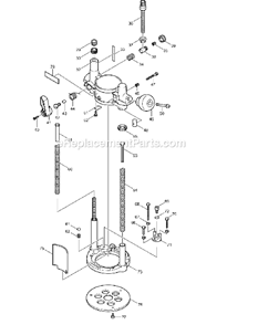 Part Location Diagram of 315931-3 Makita Stopper