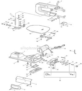 Part Location Diagram of 303207000 Makita Control Knob