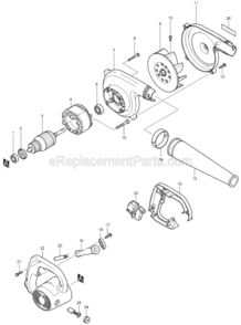 Part Location Diagram of 819063-3 Makita Label