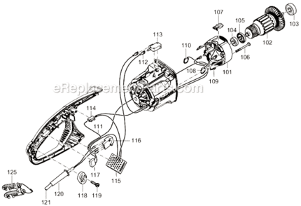 Page C Diagram and Parts List for UC4030A  Makita Chainsaw