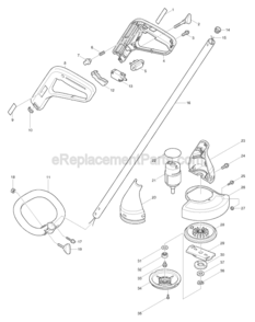 Part Location Diagram of 231457-6 Makita Compression Spring 3