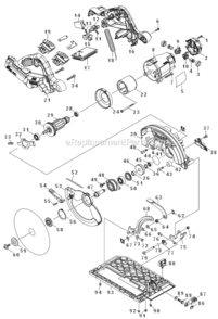 Part Location Diagram of 783217-7 Makita Hex. Wrench 5