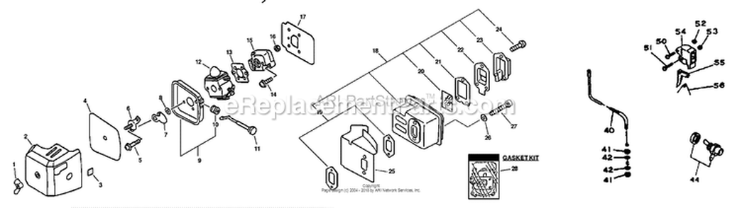 Part Location Diagram of 90050000005 Mantis Nut 5