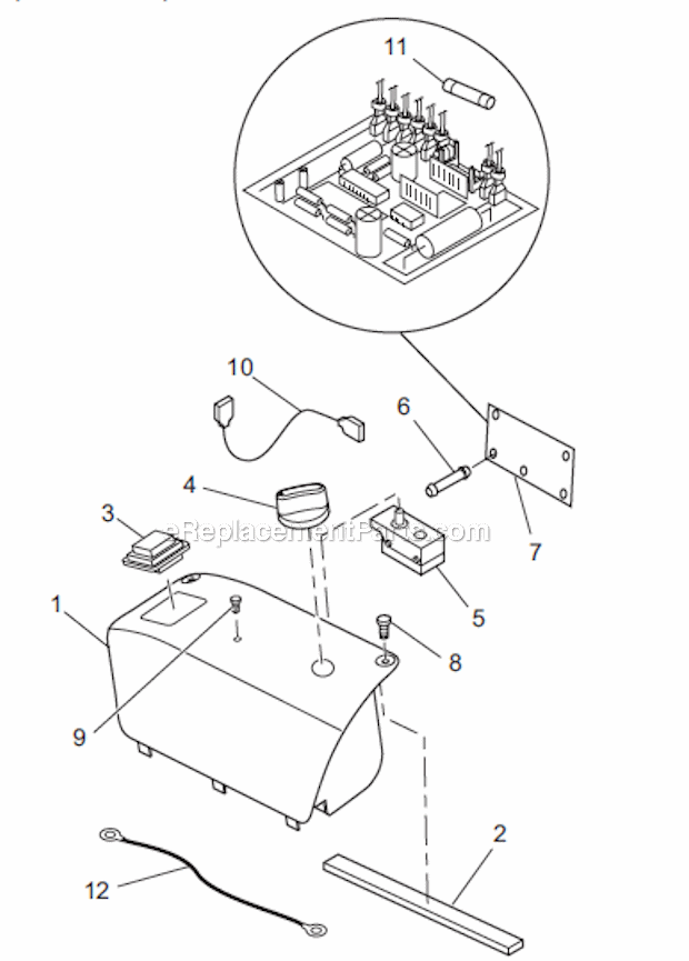 Page D Diagram and Parts List for M125AT  Master Heater