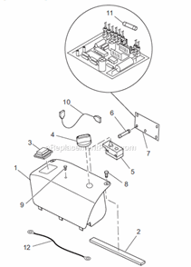 Page D Diagram and Parts List for M125AT  Master Heater