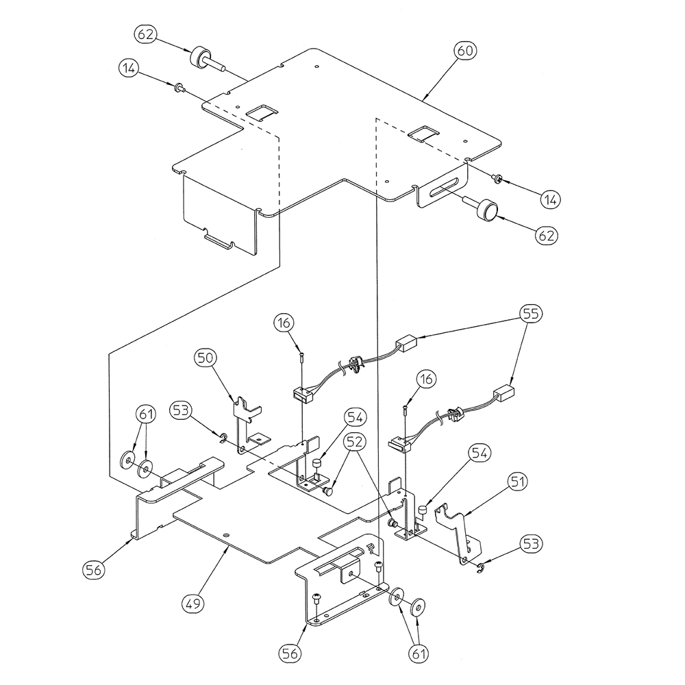 Fig-4 Diagram and Parts List for EH-110F  Max Nailer