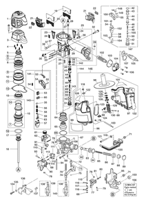 Fig-0 Diagram and Parts List for HN65S  Max Nailer