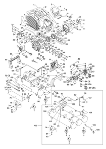 Part Location Diagram of AA34806 Max Screw 5X16
