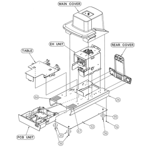Fig-5 Diagram and Parts List for EH-110F  Max Nailer