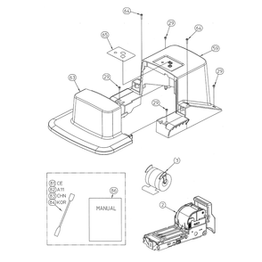 Fig-2 Diagram and Parts List for EH-110F  Max Nailer