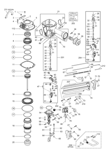 Part Location Diagram of KK29025 Max Comp. Spring 9025