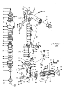 Part Location Diagram of CC49411 Max Special Nut M5