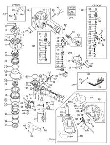Part Location Diagram of CN38307 Max Compression Spring 8307