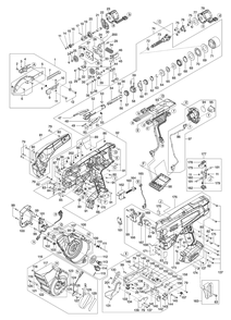 Fig-0 Diagram and Parts List for RB611T  Max Rebar Tools