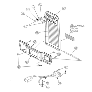 Fig-3 Diagram and Parts List for EH-110F  Max Nailer