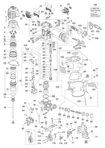 Part Location Diagram of HN12172 Max Trigger Valve Cap