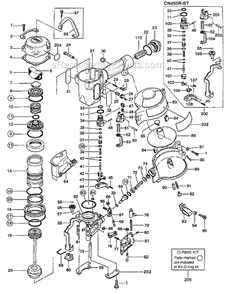 Part Location Diagram of CN37374 Max Cylinder Ring