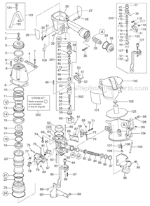 Part Location Diagram of BB40470 Max Screw5x32