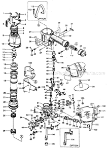 Part Location Diagram of CN32246 Max Pilot Valve,