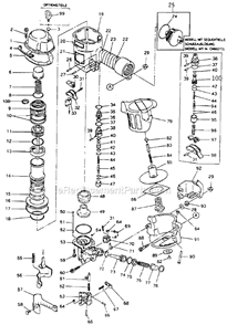 Part Location Diagram of KK23225 Max Compression Spring 3225