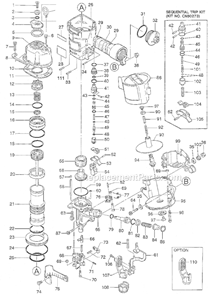 Page A Diagram and Parts List for CN80F  Max Nailer
