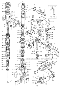 Part Location Diagram of BB40492 Max Screw M5x42