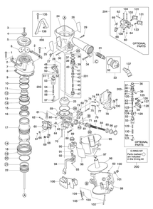 Fig-0 Diagram and Parts List for CN665D  Max Nailer