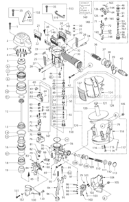 Part Location Diagram of HS10145 Max Switch Lever A
