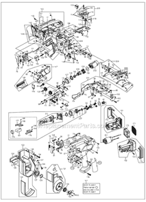 Part Location Diagram of CC41103 Max Hex. Nut 1-4