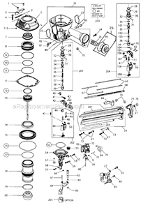 Part Location Diagram of KN12574 Max Tail Hanger