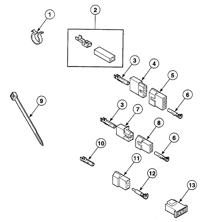 Ternminals Diagram and Parts List for SSG919LF  Speed Queen Dryer