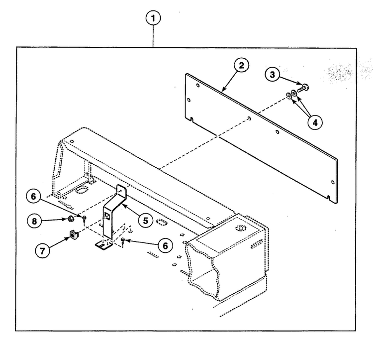 Security Kit Diagram and Parts List for SWTT21WN  Speed Queen Washer
