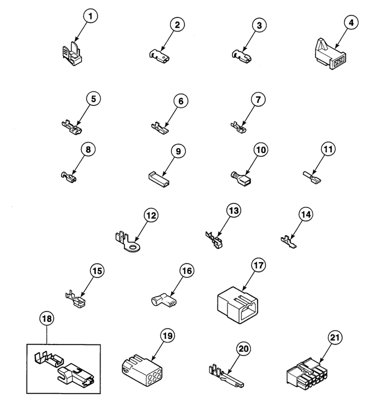 Terminals Diagram and Parts List for SDEH07QJ1500  Speed Queen Dryer