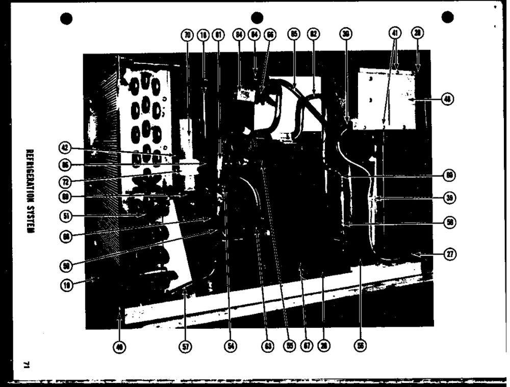 Refrigeration System 2 Diagram and Parts List for LKG-341HE  Amana Air Conditioner