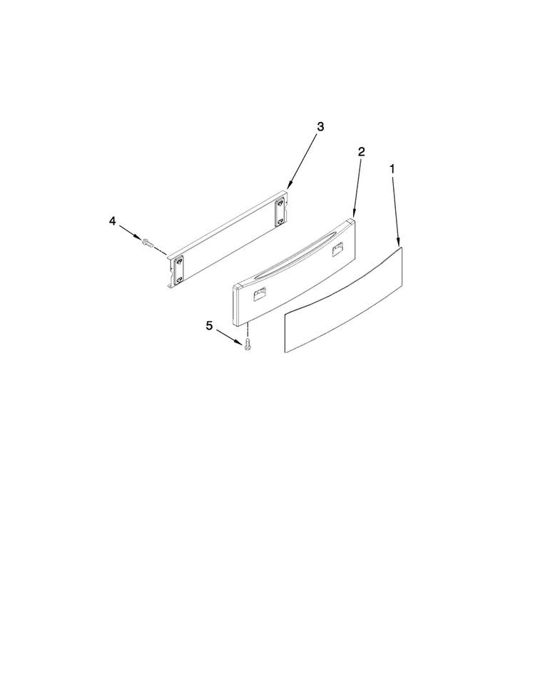 Drawer Parts Diagram and Parts List for JES9860BAW18  Jenn-Air Range