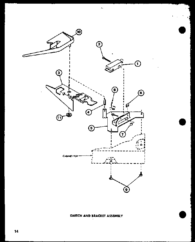 Section 3 Diagram and Parts List for LW1502 P7762132W Amana Washer