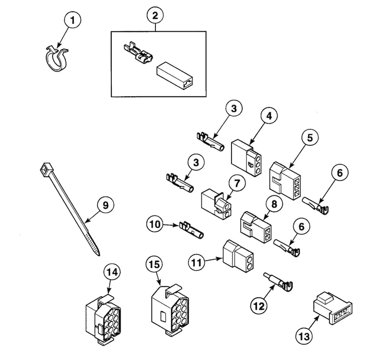 Terminals Diagram and Parts List for SDE107WF1724  Speed Queen Dryer