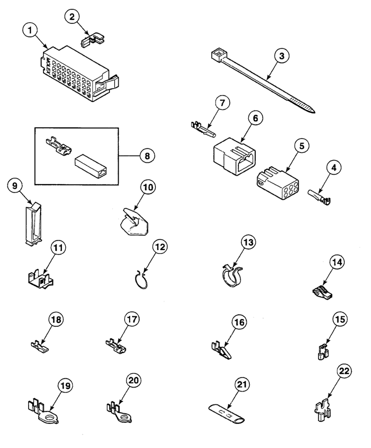 Terminals Diagram and Parts List for SWT121WA  Speed Queen Washer
