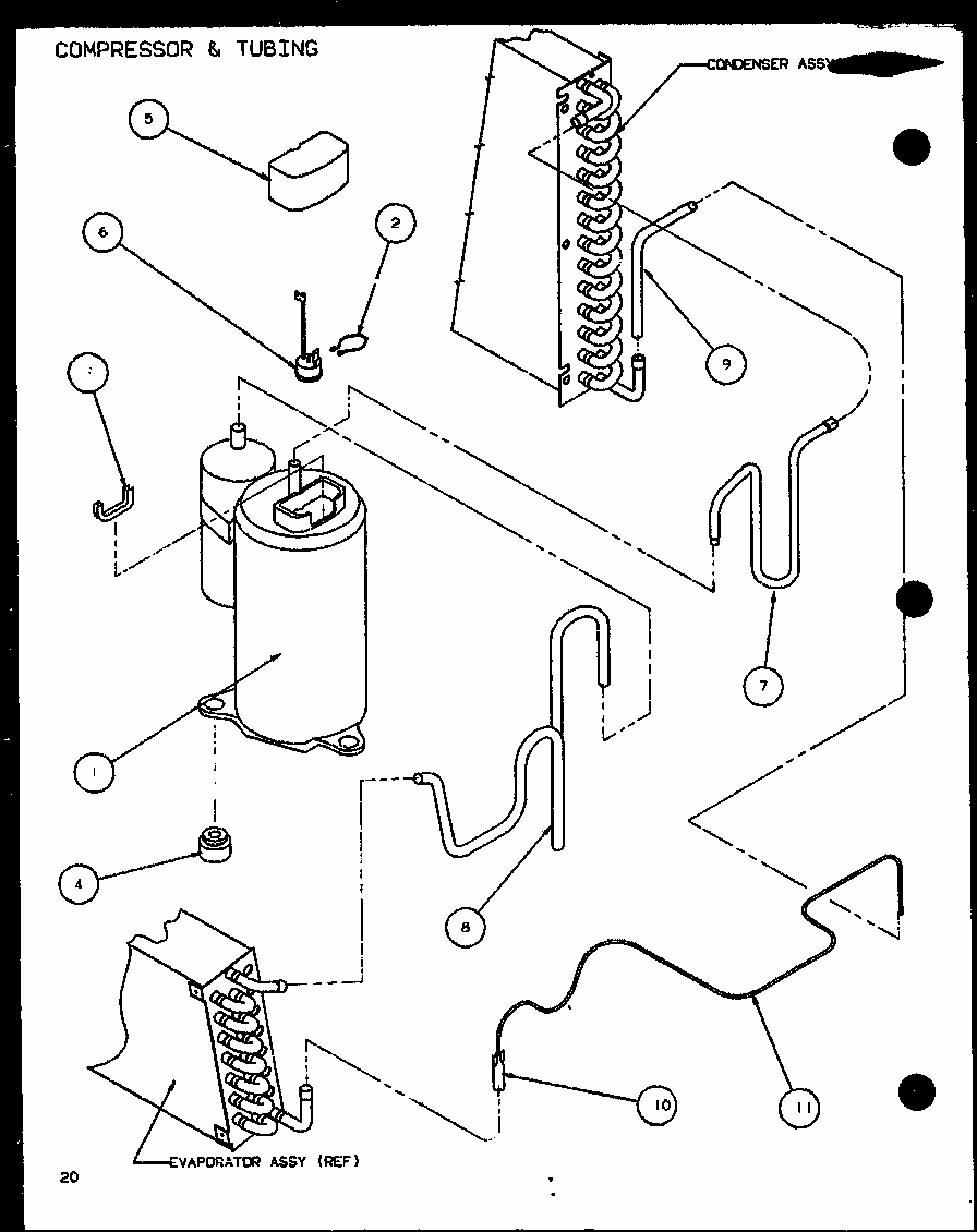 (ptc07400er/p9872201r) (ptc07300er/p9812501r) Diagram and Parts List for PTC07300ER P9882501R Amana Air Conditioner