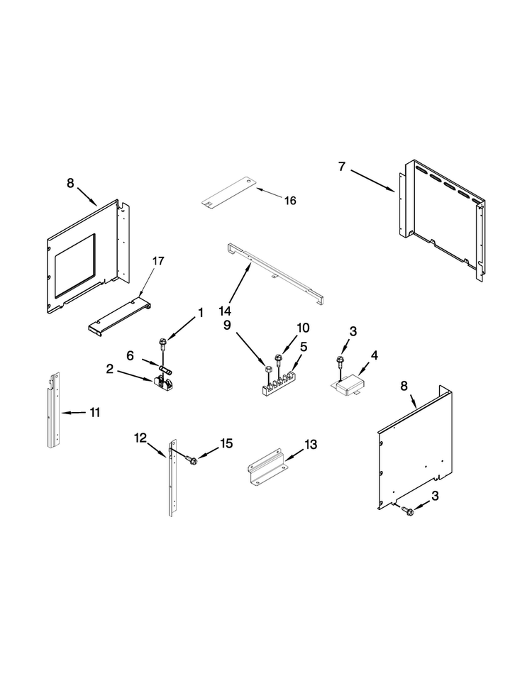 Top Venting Parts Diagram and Parts List for MMW7730DS02  Maytag Microwave
