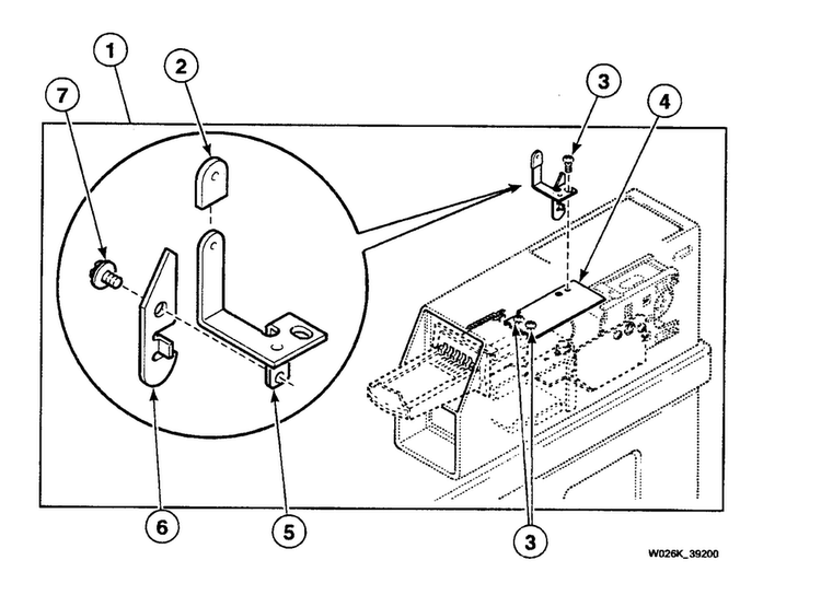 Security Kit Diagram and Parts List for SWT221WM  Speed Queen Washer