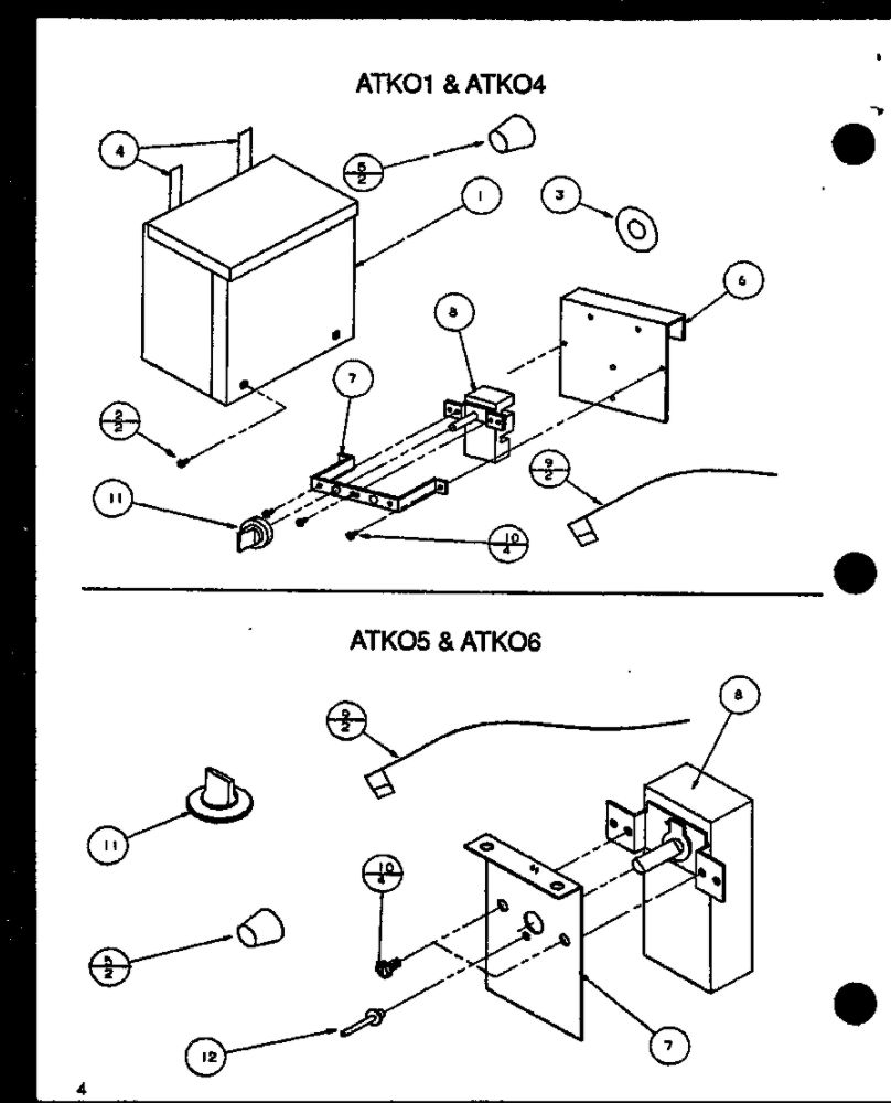 Diagram Diagram and Parts List for ATK05 P6443902C Amana Air Conditioner