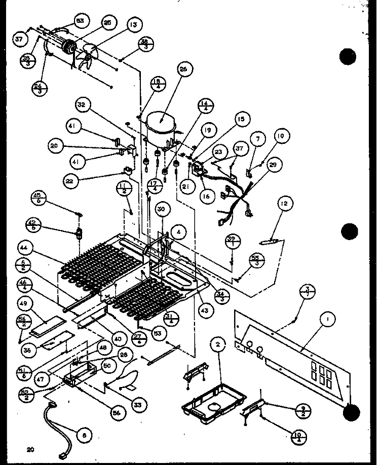 REF SHELVING AND DRAWERS Diagram and Parts List for SZDE25KB P1116802W Amana Refrigerator