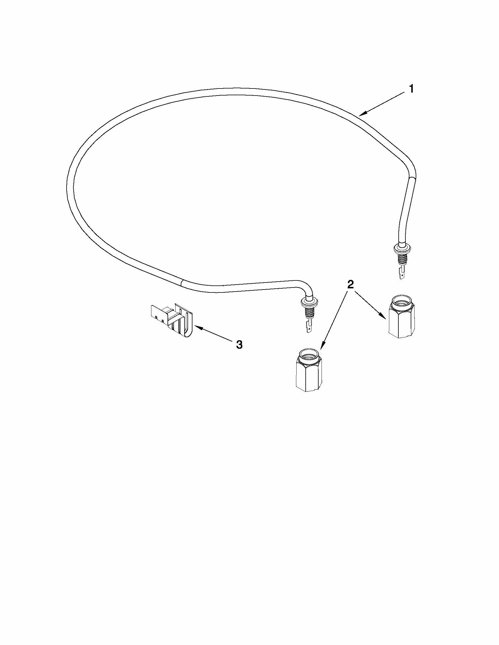 Heater Parts Diagram and Parts List for MDB7851AWS2  Maytag Dishwasher
