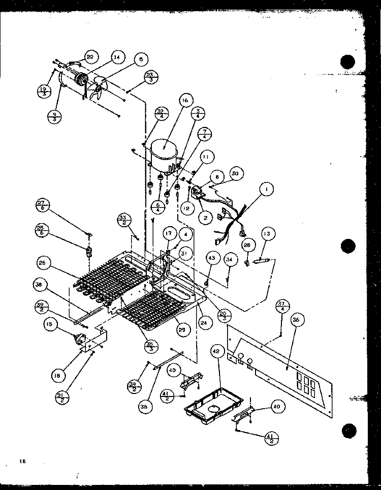 Page 8 Diagram and Parts List for TX20QG P1111702W G Amana Refrigerator
