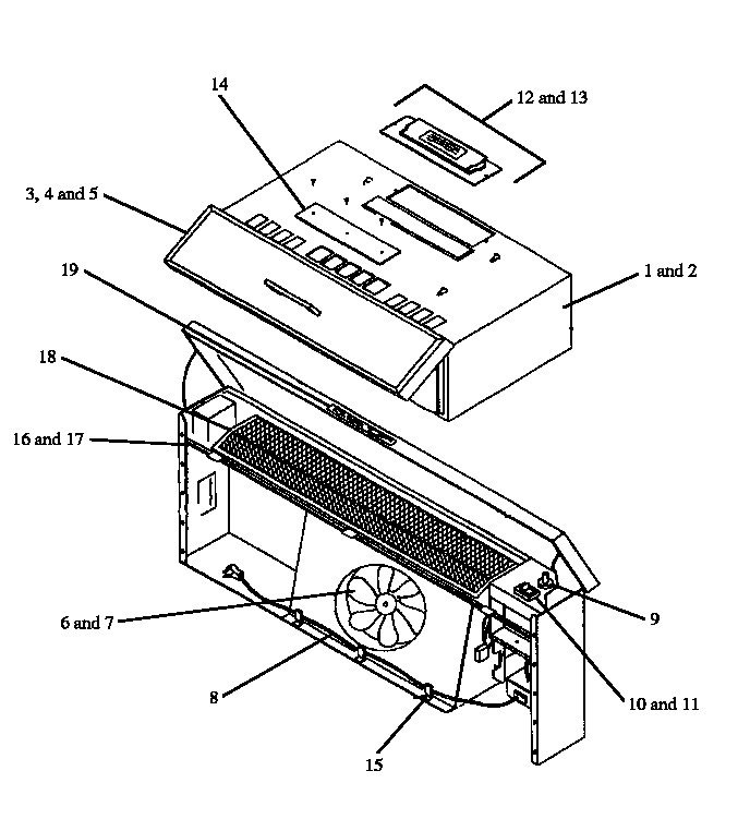Hcr306 Diagram and Parts List for RST399UL-P1132621NL  Caloric Range