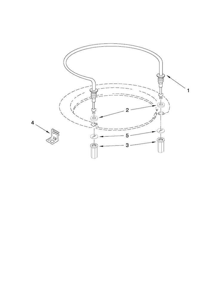Heater Parts Diagram and Parts List for MDBTT53AWB2  Maytag Dishwasher